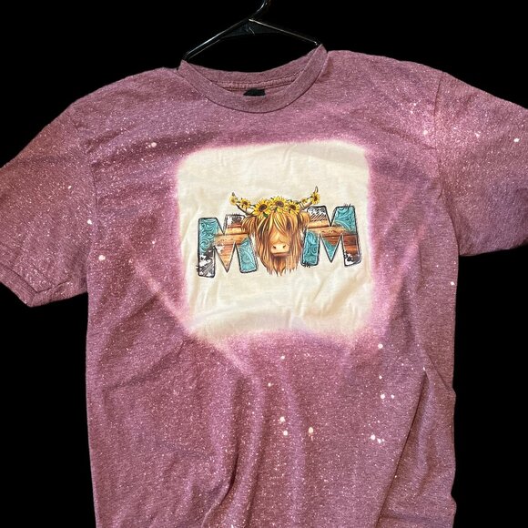 Higland Cow MAMA tshirt - Picture 1 of 1